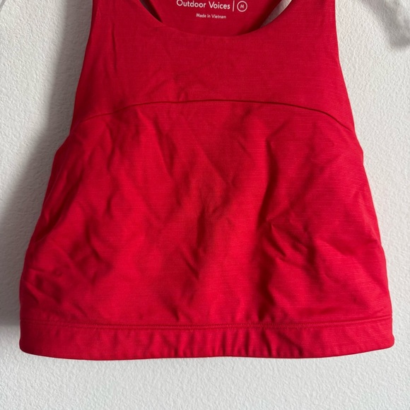 Outdoor Voices Red Sports Bra - Picture 5 of 7